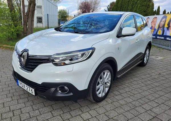 samochody osobowe Renault Kadjar cena 57000 przebieg: 80000, rok produkcji 2016 z Warta